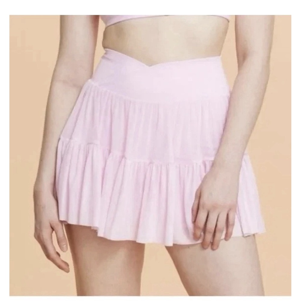Blogilates Women's Ballerina Skort - Nosegay Pink - Size XS NEW